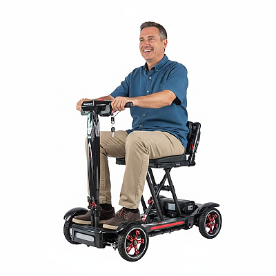 Emodes EM05A Carbonfold Lightweight 18.5kg Mobility Scooter